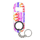 Porte-clé Décapsuleur Randonnée ou trekking (Dos)
