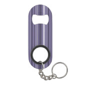 Porte-clé Décapsuleur Rayures monogramme violet bruyère (Dos)