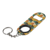 Porte-clé Décapsuleur Retro Grunge (Devant Angle)