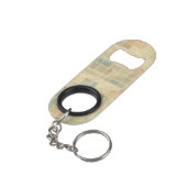 Porte-clé Décapsuleur Rétro motif géométrique 4 (angle arrière)