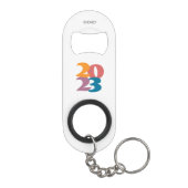 Porte-clé Décapsuleur Retro Vibes Graduation Class de 2025 (Dos)