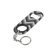 Porte-clé Décapsuleur Rétro zigzag Chevron de motif (angle arrière)