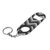 Porte-clé Décapsuleur Rétro zigzag Chevron de motif (Devant Angle)
