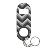 Porte-clé Décapsuleur Rétro zigzag Chevron de motif (Dos)