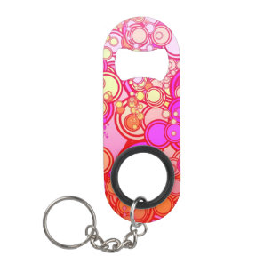 Porte-clé Décapsuleur Rétros cercles