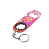 Porte-clé Décapsuleur Rétros cercles (angle arrière)