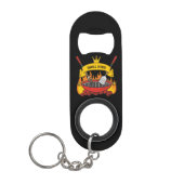 Porte-clé Décapsuleur Roi du Grill (Devant)