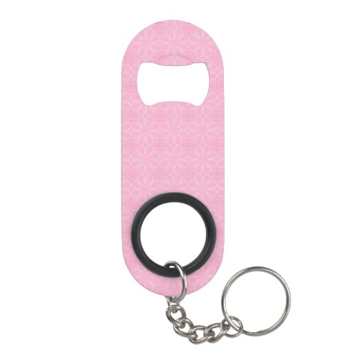Porte-clé Décapsuleur rose (Dos)