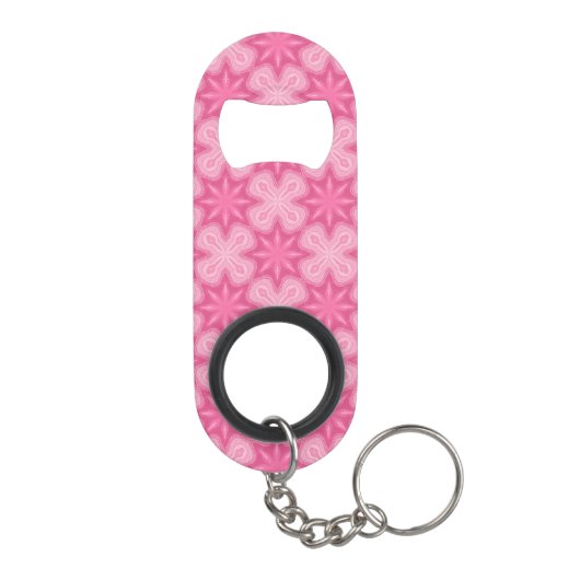 Porte-clé Décapsuleur Rose Et Blanc (Dos)