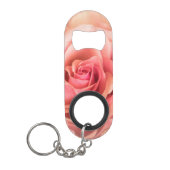 Porte-clé Décapsuleur Rose souple (Devant)