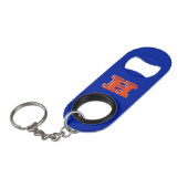 Porte-clé Décapsuleur Royal Blue and Orange Keychain Bottle Opener (Devant Angle)