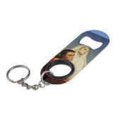 Porte-clé Décapsuleur Saint Augustin et Saint Monica (Devant Angle)