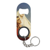 Porte-clé Décapsuleur Saint Augustin et Sainte Monique (Dos)
