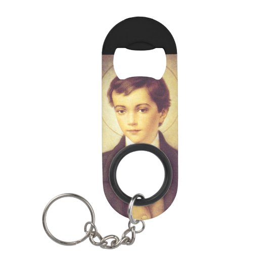 Porte-clé Décapsuleur Saint Dominic Savio étudiant de John Bosco (Devant)