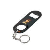 Porte-clé Décapsuleur Saint François de Paule (angle arrière)