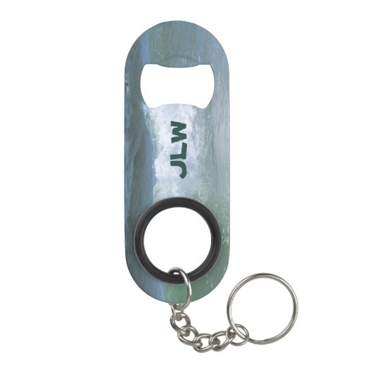 Porte-clé Décapsuleur SEAS Day Breaking Wave with Initials (Dos)