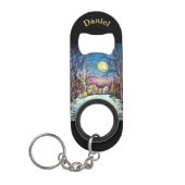 Porte-clé Décapsuleur Silent Night Winter (Devant)