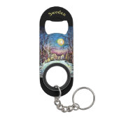 Porte-clé Décapsuleur Silent Night Winter (Dos)