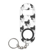 Porte-clé Décapsuleur Silhouette à la main Billy Goat Grey (Devant)