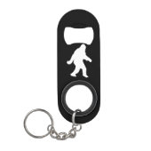 Porte-clé Décapsuleur Silhouette blanche (Devant)