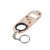 Porte-clé Décapsuleur Silhouette de chat (angle arrière)