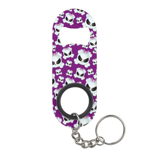 Porte-clé Décapsuleur Skullz Girly (Dos)