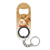 Porte-clé Décapsuleur Snowman (Dos)