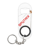 Porte-clé Décapsuleur SPUTNIK - espace/science/technologie/astronomie (Devant)