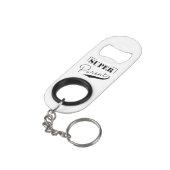 Porte-clé Décapsuleur Super parent (angle arrière)