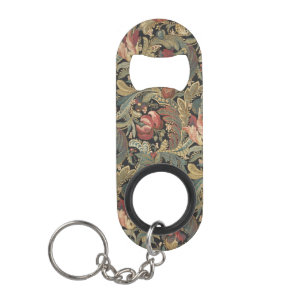 Porte-clé Décapsuleur Tapisserie florale riche Brocade Antique Classique
