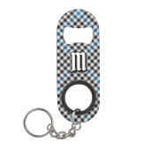 Porte-clé Décapsuleur Tartan à carreaux du clan Haig (Devant)