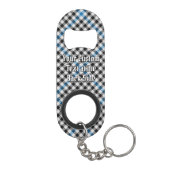 Porte-clé Décapsuleur Tartan à carreaux du clan Haig (Dos)