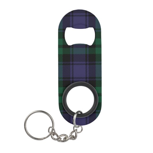 Porte-clé Décapsuleur Tartan Black Watch, Plaid (Devant)