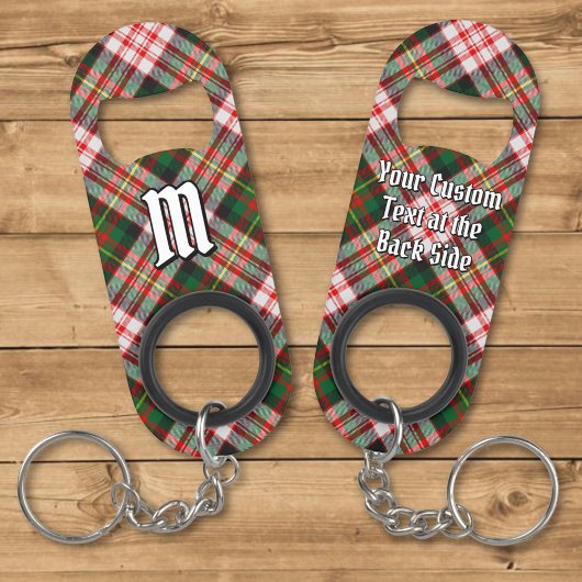 Porte-clé Décapsuleur Tartan de robe de Clan Carnegie