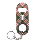 Porte-clé Décapsuleur Tartan de robe de Clan Carnegie (Devant)