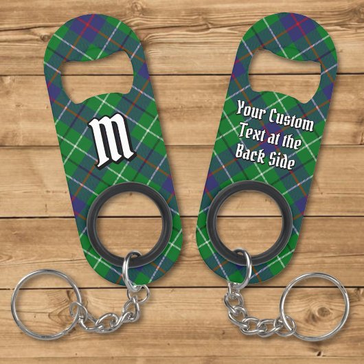 Porte-clé Décapsuleur Tartan du clan Duncan