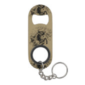 Porte-clé Décapsuleur Taurus Constellation Hevelius 1690 Engraving (Dos)