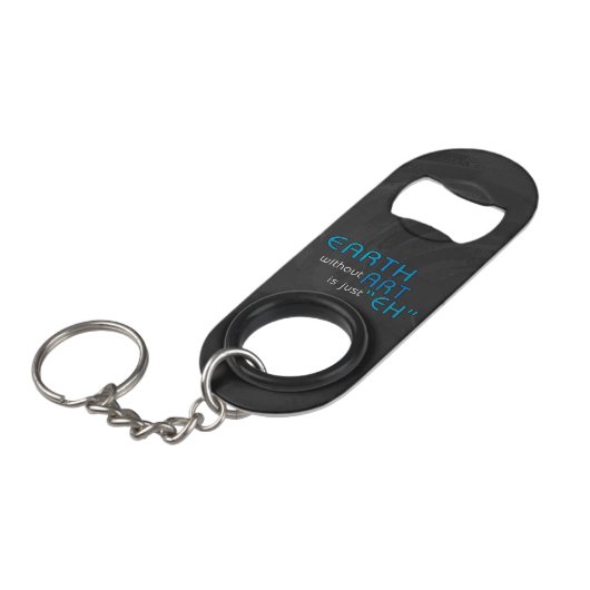 Porte-clé Décapsuleur Terre sans Art (Devant Angle)