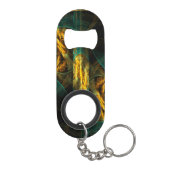 Porte-clé Décapsuleur The Eye of the Jungle Abstract (Dos)