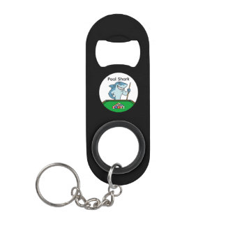 Porte-clé Décapsuleur Thème de billard Pool Shark