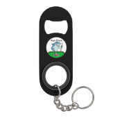 Porte-clé Décapsuleur Thème de billard Pool Shark (Dos)