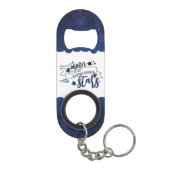 Porte-clé Décapsuleur Tir pour la lune (Dos)