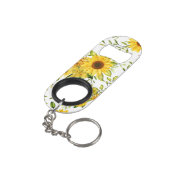 Porte-clé Décapsuleur Tournesol 8 (angle arrière)