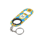 Porte-clé Décapsuleur Tournesols lumineux (angle arrière)