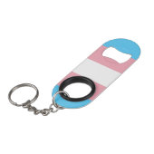 Porte-clé Décapsuleur Trans Pride ! (Devant Angle)