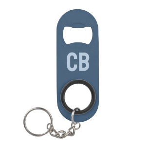 Porte-clé Décapsuleur Trend Soft Serious Blue Acier Inoxydable