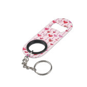 Porte-clé Décapsuleur Tuiles de coeur (angle arrière)