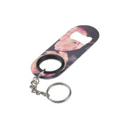 Porte-clé Décapsuleur Tulipes en fleurs mignonnes -Personnalisées (angle arrière)