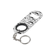 Porte-clé Décapsuleur Un club des messieurs. Motif 2 de moustache (angle arrière)