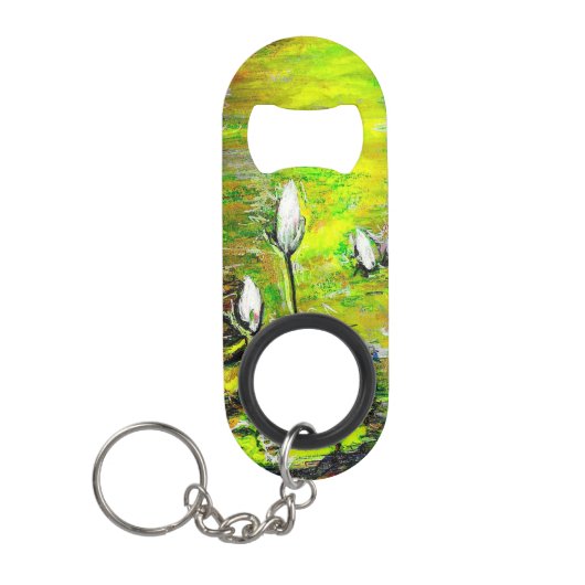 Porte-clé Décapsuleur Un étang avec des pensées impures (Devant)